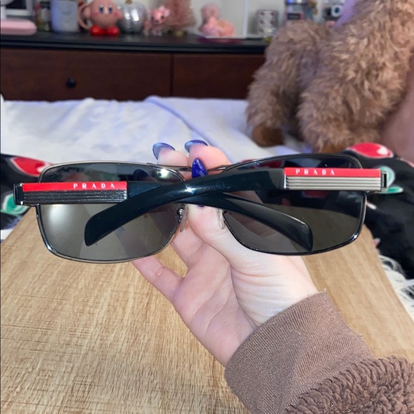 Prada Black Sunglasses - Picture 8 of 10